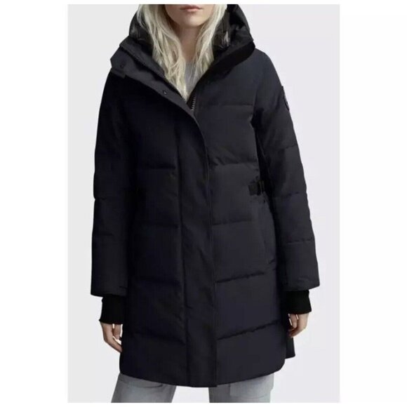 Canada Goose Bennett Black Label WATER RESISTANT 625 FILL POWER DOWN PARKA Small - Picture 2 of 15